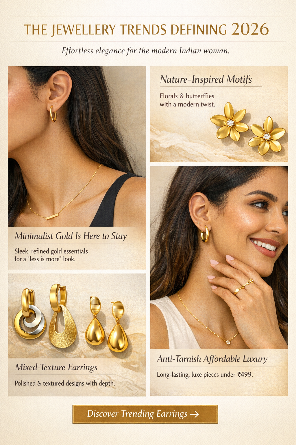 Jewellery Trends 2026: What Modern Indian Women Are Wearing