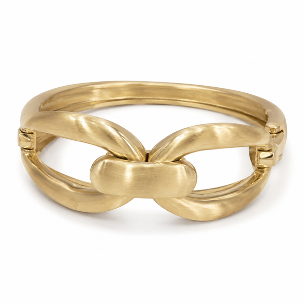 Kadas Gold-Tone Deluxe Broad Kada
