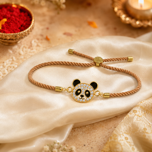 Rakhi Panda Animal Motif Charm Kids Character Rakhi