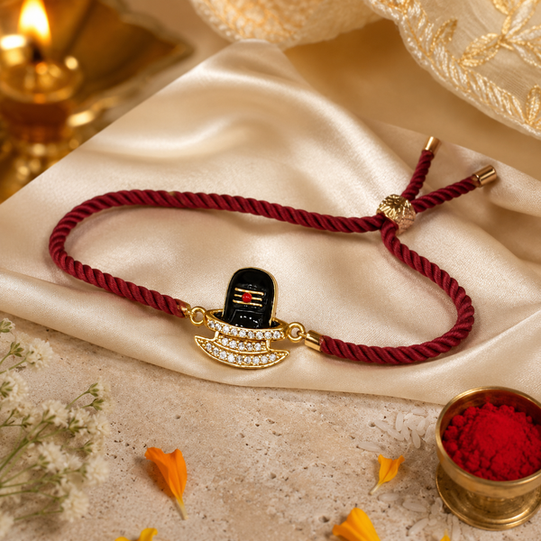 Rakhi Shiva Motif Religious Traditional Rakhi