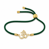 Rakhi Stone-Studded Om CZ Motif Religious Rakhi
