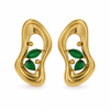 Earrings Gold-Tone Turquoise Teardrop Dangle Earrings