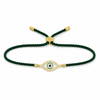 Rakhi Stone-Studded Eye Design Motif Charm Rakhi