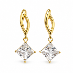 Earrings Gold-Tone Vintage-Inspired Filigree Stud Earrings - House of Viya