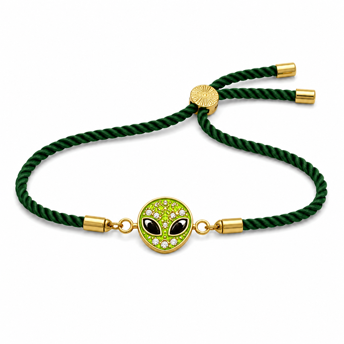 Rakhi Stone-Studded Alien Motif Character Rakhi