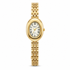 Watches Gold-Tone Oval Dial Roman Numeral Bracelet Watch for Women