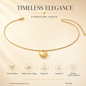 Chain Gold-Tone Textured Link White Stone Charm Accent Design