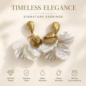 Earrings Gold-Tone Brilliant Round Crystal Hoop Earrings - House of Viya