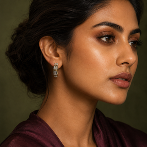Earrings Gold-Tone Vintage Chandelier Crystal Earrings - House of Viya