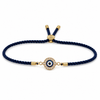 Rakhi Stone-Studded Nazar Evil Eye Motif Design Rakhi