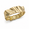 Kadas Gold-Tone Elegant Broad Kada