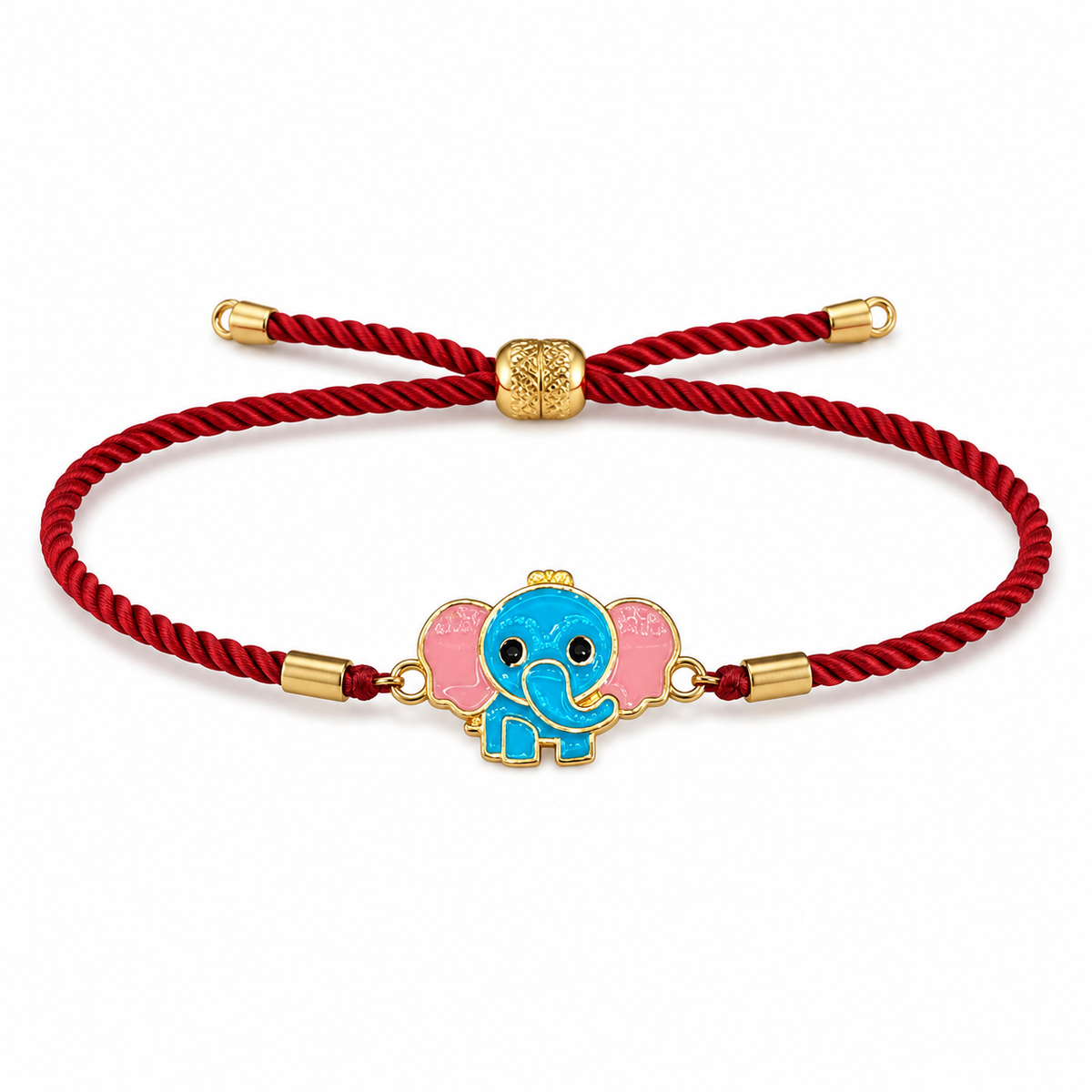 Rakhi Elephant Motif Charm Kids Character Rakhi