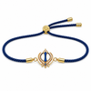 Rakhi Stone-Studded Khanda Motif Religious Traditional Rakhi
