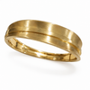 Kadas Gold-Tone Polished Broad Kada