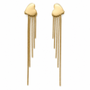 Earrings Gold-Tone Radiant Crystal Linear Earrings