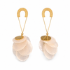 Earrings Gold-Tone Step Cut Geometric Drop Earrings