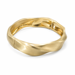 Kadas Gold-Tone Statement Broad Kada