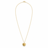 Chain 18K Gold-Plated Delicate Chain with Mini Heart Pendant