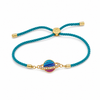 Rakhi Stone-Studded Saturn Planet Motif Design Rakhi
