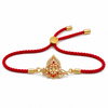 Rakhi Stone-Studded Hanuman Motif Religious Traditional Rakhi