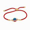 Rakhi Stone-Studded Saturn Planet Motif Design Rakhi