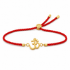 18K Gold Plated Rakhi Om Motif Religious Spiritual Traditional Rakhi