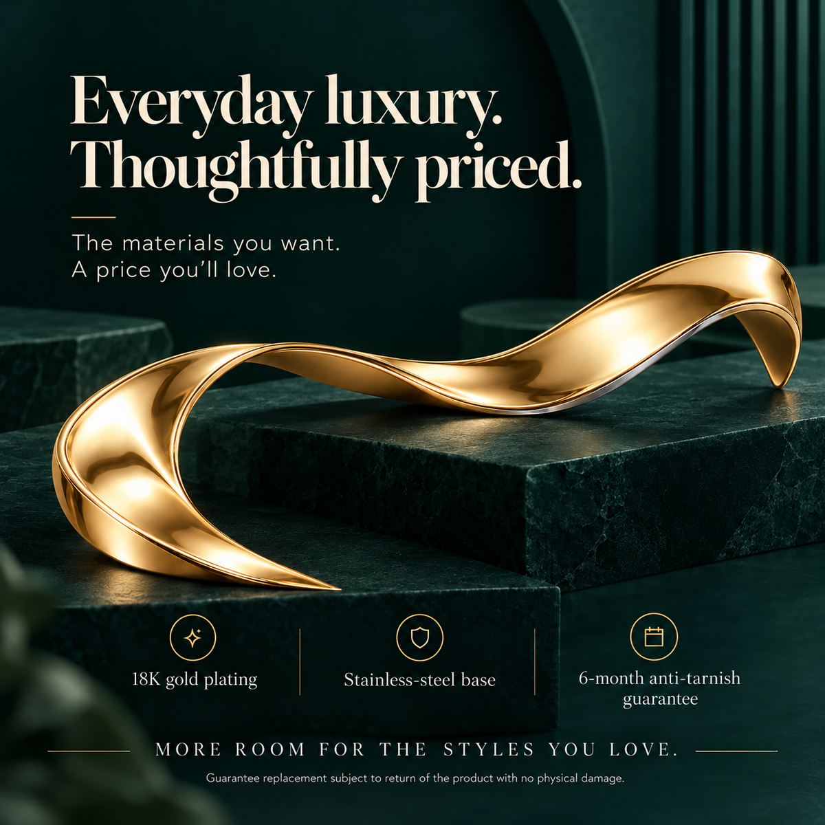 Everyday luxury thoughtfully priced