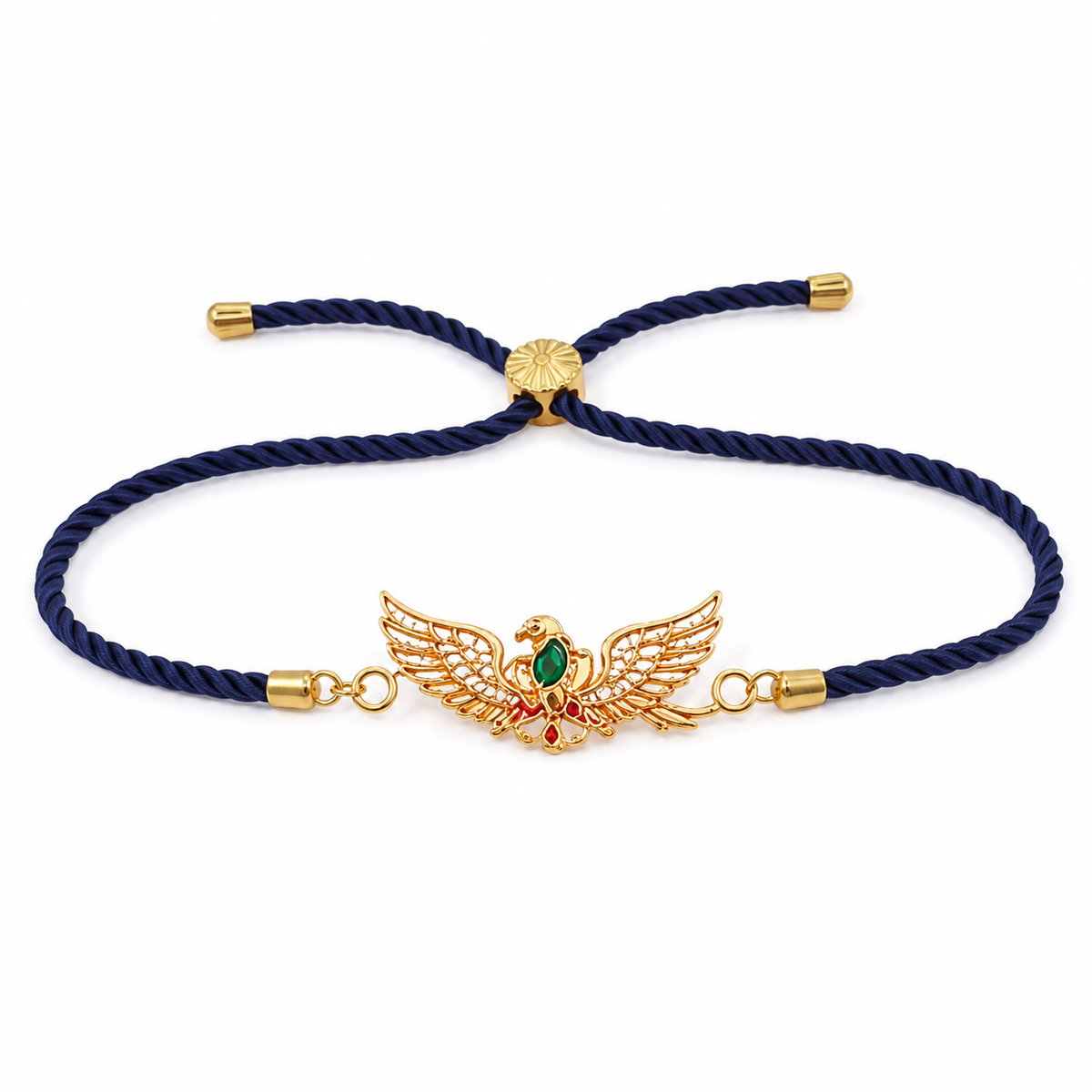 Rakhi Stone-Studded Garuda Motif Religious Rakhi