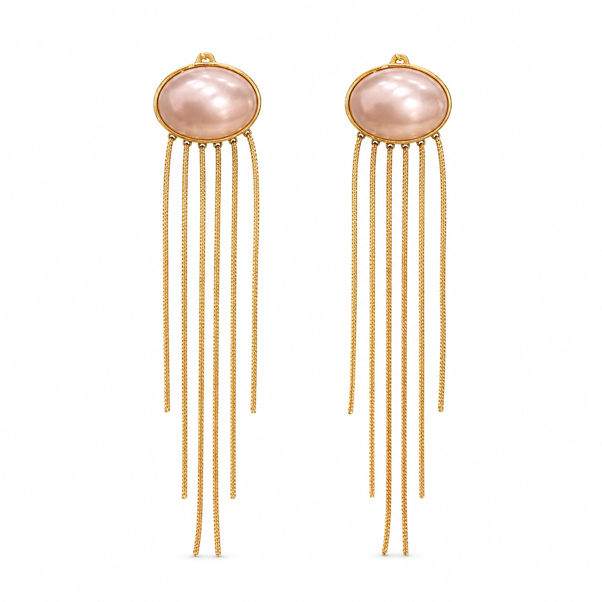 Earrings Gold-Tone Gemstone Bar Geometric Earrings