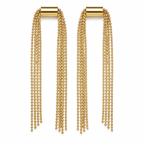Earrings Gold-Tone Marquise Crystal Elongated Earrings - House of Viya