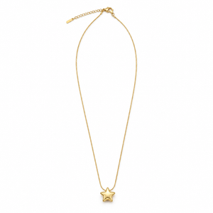 Chain 18K Gold-Plated Fine Chain with Five-Point Star Charm - House of Viya