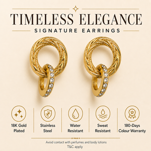 Earrings Gold-Tone Star Point Burst Earrings - House of Viya