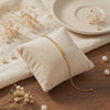 Video showcasing Anti-Tarnish Gold Plated Plain Celeste Bar Bracelet by House of Viya